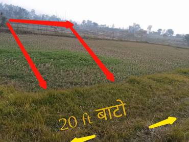 8 Kattha Land For Sale Near Sutetal Gauri Dada, Basgadi
