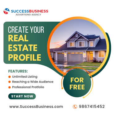 Create Your Real Estate Profile And List Unlimited Properties For Free!