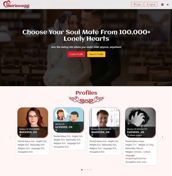 PHP Matrimonial Script – Launch Your Own Matchmaking Platform