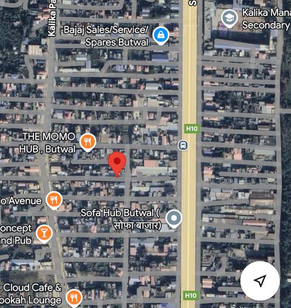 Land Sale at Butwal Kalikanagar near horizon chowk