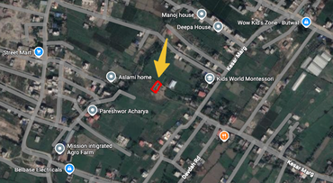 10 Dhur Land For Sale In Tilottama Rupandehi | Driver Tole, Kesar Marg | 20×40 Haath | Npr 45 Lakh