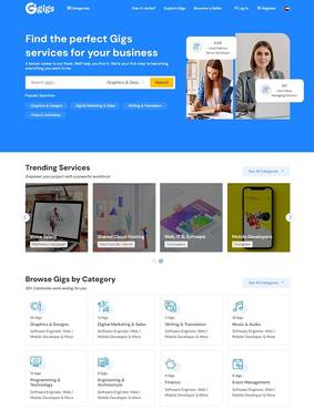Fiverr Clone Script – Launch Your Own Freelance Platform