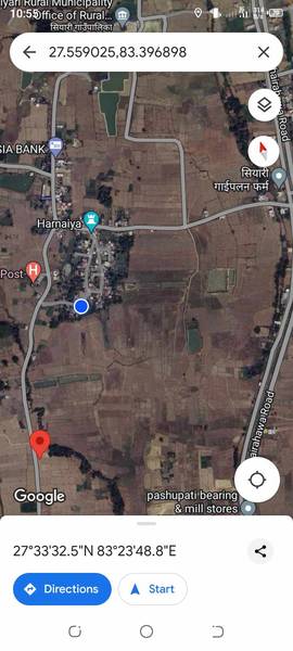 Land for sale at Siyari-3 Harnaiya Rupandehi